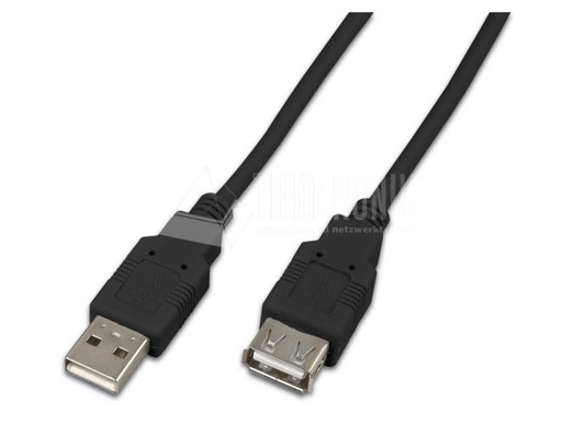 [90002941 169552] Wirewin USB 2.0-Verlängerungskabel  USB A - USB A 0.15 m