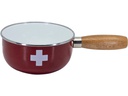 Nouvel Fondue-Caquelon Swiss Cross Ø 16 cm, Rot