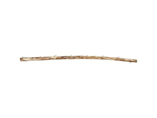 [90029700 711505] Creativ Company Holzartikel 60 cm Stock mit 9 Metallösen