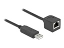 Delock Konsolenkabel USB-A zu RS-232 RJ45, 25 cm