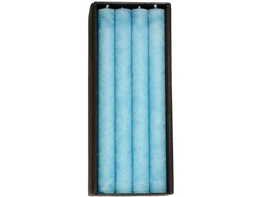 [90197670 1271915] Schulthess Kerzen Stabkerze Türkis 4 Stück, 24 x 2.2 cm