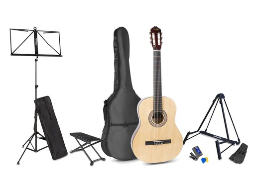 [90197783 1270380] MAX Akustikgitarre SoloArt Kit Natur