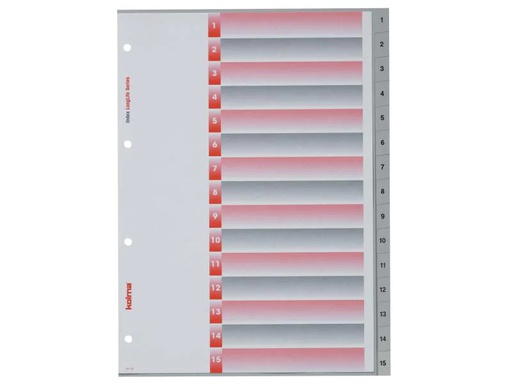[90029838 830690] Kolma Register A4 LongLife 1-15