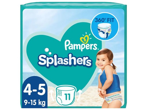 [90002971 731937] Pampers Windeln Splashers Tragepack Grösse 4-5