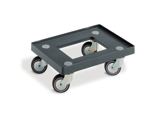 [90198095 376534] Utz Transportroller 100 kg, 400 x 300 Dunkelgrau