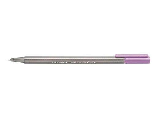 [90030059 914714] Staedtler Fineliner Triplus 334 0.3 mm, Lavendel