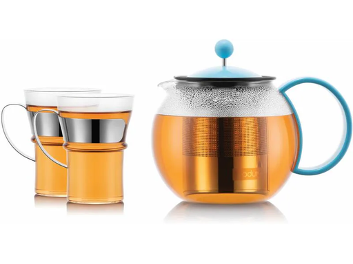 [90198307 1270354] Bodum Teebereiter Assam 1 l, Blau