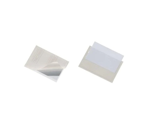 [90198761 1276082] DURABLE Visitenkartenetui  Selbstklebend 57 x 90 mm, 100 Stück