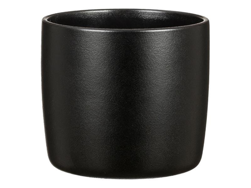[90198841 1268473] scheurich Blumentopf Ebano 16 cm, Schwarz