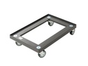 Utz Transportroller 150 kg, 600 x 400 Dunkelgrau