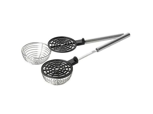 [90199158 495873] Stöckli Fonduesieb mit Deckel 2 Personen