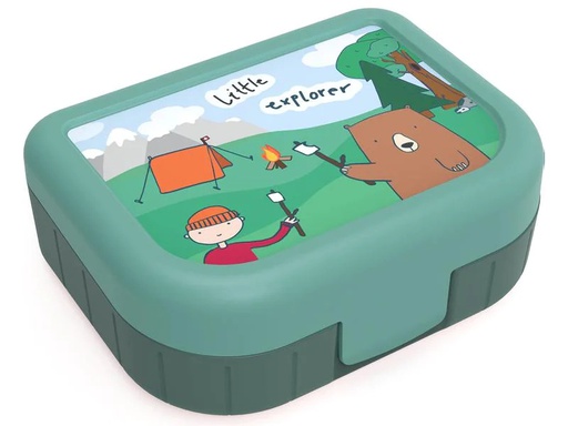 [90199213 1277768] Rotho Lunchbox Memory Kids Explorer Grün