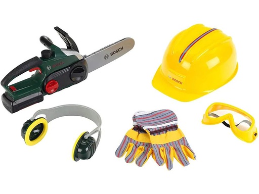 [90199320 1241309] Klein-Toys Handwerker BOSCH Kettensägen mit Zubehör