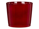 scheurich Blumentopf Dark Red 24.3 cm, Dunkelrot