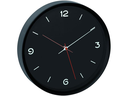 TFA Dostmann Wanduhr Analog Schwarz, Ø 30.9 cm