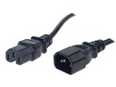 Diggelmann Netzkabel 2.5 m C15 - C14 Schwarz