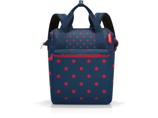 [90199852 1177380] Reisenthel Rucksack Allrounder R Mixed Dots Red