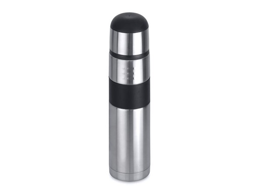 [90003020 630647] BergHOFF Thermoskanne Orion Line 1000 ml, Schwarz/Schwarz