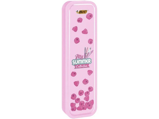 [90030472 1173241] BIC Kugelschreiber Summer pink Box 4-teilig