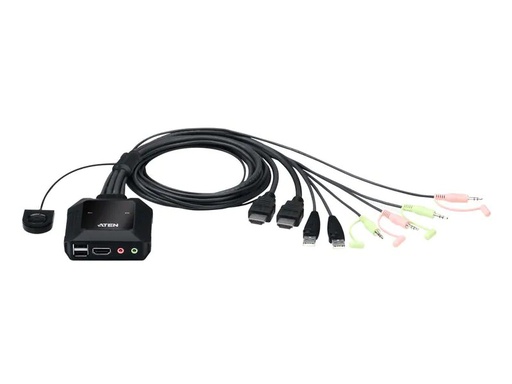 [90200054 1274742] Aten KVM Switch CS22H 4K 60 Hz