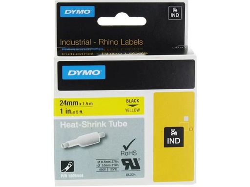 [90200371 1277679] DYMO Schrumpfschlauch 24 mm