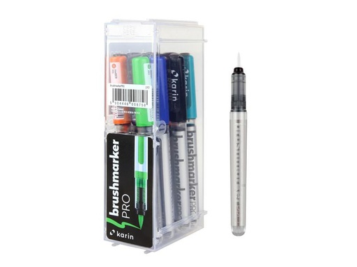 [90200427 1286076] Karin Brushpen PRO 27C1 Basic colours