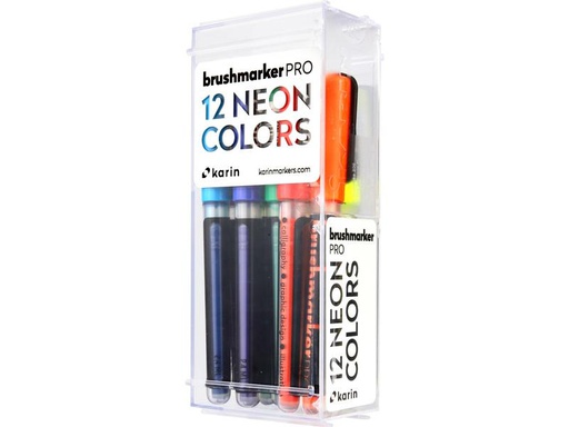 [90200462 1286078] Karin Brushpen PRO 27C12 Neon colours