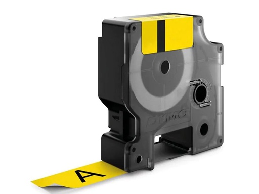 [90200552 1277677] DYMO Rhino Beschriftungsband Schwarz auf Gelb