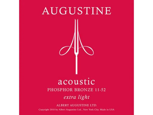 [90003040 335321] Augustine Gitarrensaiten Extra Light Phosphor 11-52 – Bronze