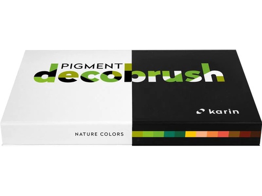 [90200644 1286082] Karin Brushpen Pigment Deco Brush Natur Colours