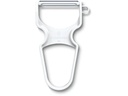 Victorinox Sparschäler Rapid mit gerader Klinge, Weiss