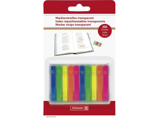 [90030751 686353] Brunnen Page Marker Mehrfarbig, 200 Stück