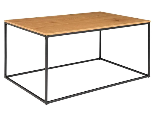 [90200955 1249623] House Nordic Couchtisch Vita 90 x 60 cm, Nature/Schwarz
