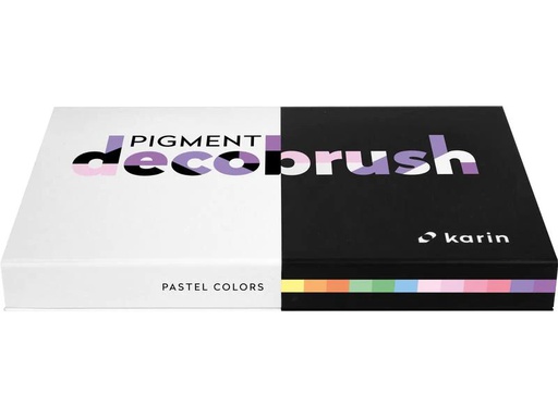 [90201015 1286086] Karin Brushpen Pigment Deco Brush Pastel Colours