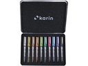 Karin Brushpen Metallic 28Z1 Metallfarben, 10 Stück