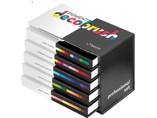 [90201226 1286091] Karin Brushpen Pigment Deco Brush 60 Farben