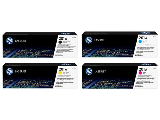 [90030853 524226] HP Rainbow Kit Nr. 201A (CF400A-CF403A) BL/C/M/Y