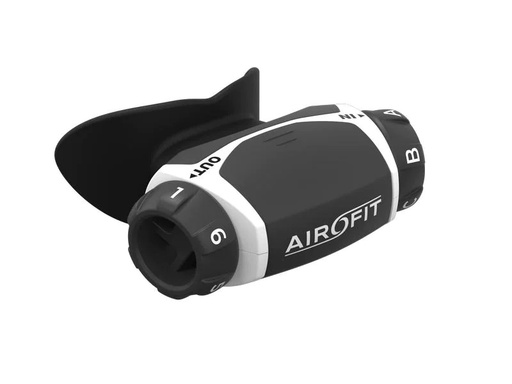 [90201509 1284168] AIROFIT Atemtrainer Active, Schwarz/Weiss