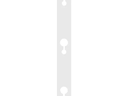I AM CREATIVE Girlandenband 5 m Weiss