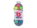 Bruynzeel Wasserfarbe Metallic/Neon 12er-Set, Mehrfarbig