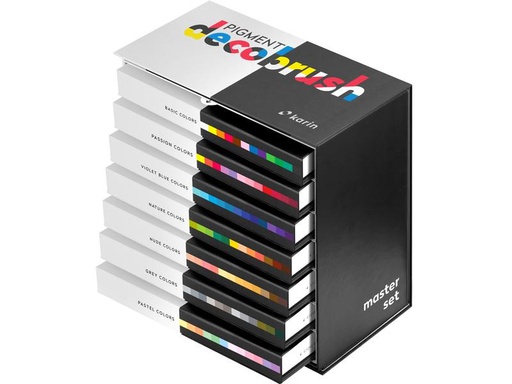 [90201691 1286092] Karin Brushpen Pigment Deco Brush 84 Farben