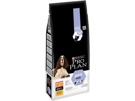 [90201800 1279469] Purina Pro Plan Trockenfutter M/L Adult 7+ Age Defense Huhn, 14 kg