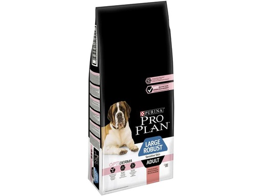 [90201807 1279481] Purina Pro Plan Trockenfutter L Robust Adult Sensitive Skin Lachs, 14 kg