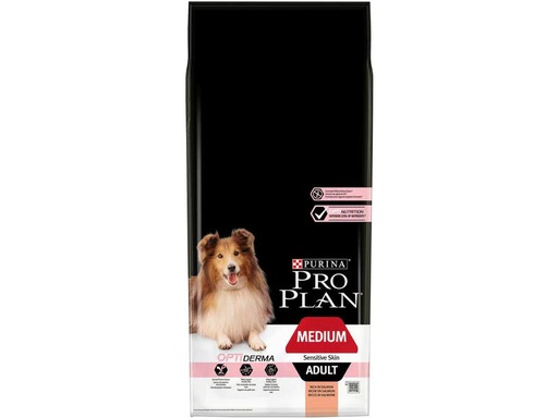 [90201821 1279488] Purina Pro Plan Trockenfutter M Adult Sensitive Skin Lachs, 14 kg