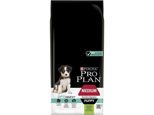 [90201846 1279496] Purina Pro Plan Trockenfutter M Puppy Sensitive Digestion Lamm, 12 kg