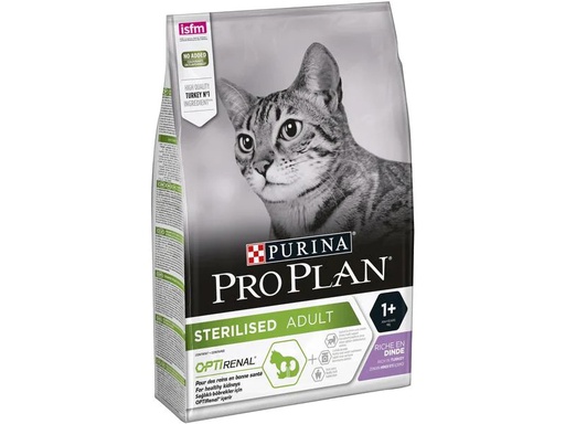 [90201855 1266575] Purina Pro Plan Trockenfutter Steril. Renal Plus Adult Truthahn 3 kg