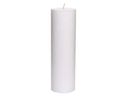Herzog Kerzen AG Stumpenkerze Kristallo Alto 20 cm Weiss
