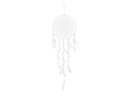 Partydeco Girlande Traumfänger mit Federn 30 x 94 cm, Weiss