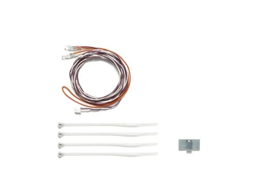 [90202185 879057] Tamiya LED MFC Ø 3 mm Weiss, 2 Stück