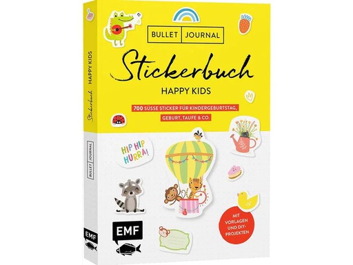 [90202278 1239726] EMF Stickerbuch Happy Kids 700 Stück